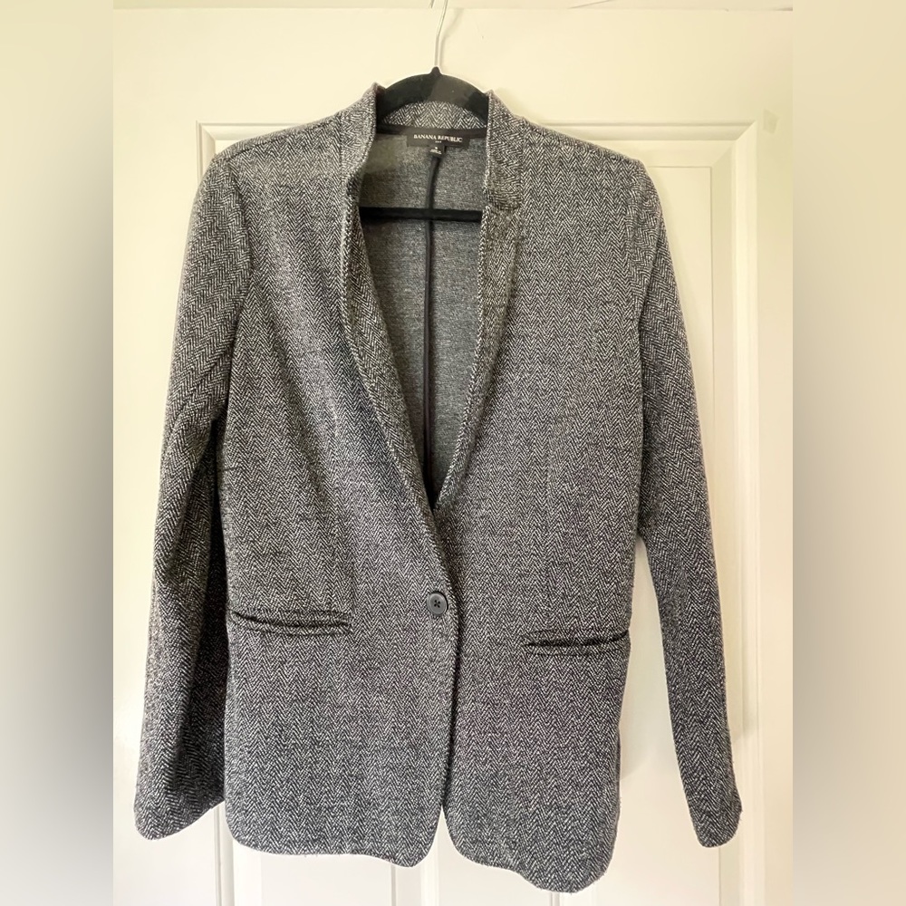 Banana Republic Factory Gray Blazer